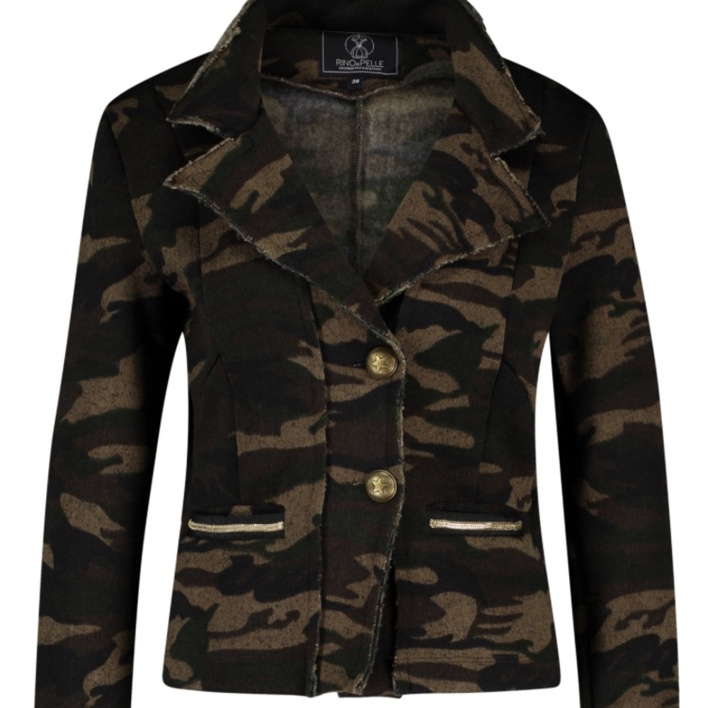 Rino & Pelle Camouflage Knit Jacket